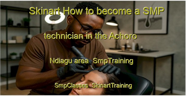 Skinart How to become a SMP technician in the Achoro Ndiagu area | SmpTraining | SmpClasses | SkinartTraining-Nigeria