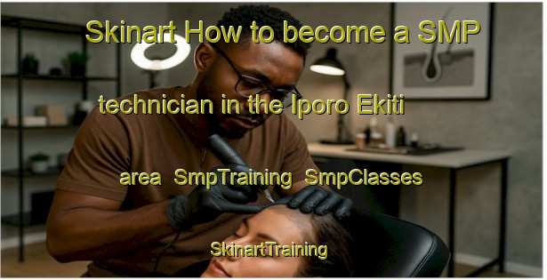 Skinart How to become a SMP technician in the Iporo Ekiti area | SmpTraining | SmpClasses | SkinartTraining-Nigeria