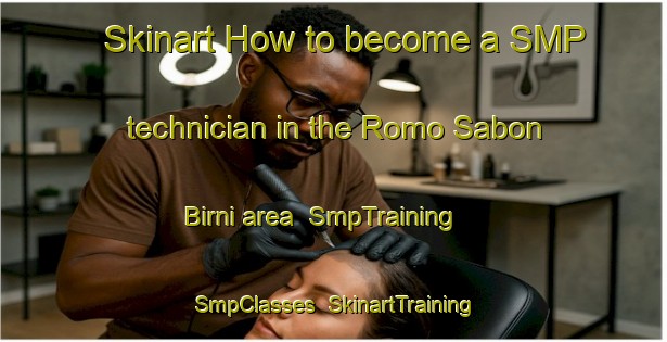 Skinart How to become a SMP technician in the Romo Sabon Birni area | SmpTraining | SmpClasses | SkinartTraining-Nigeria