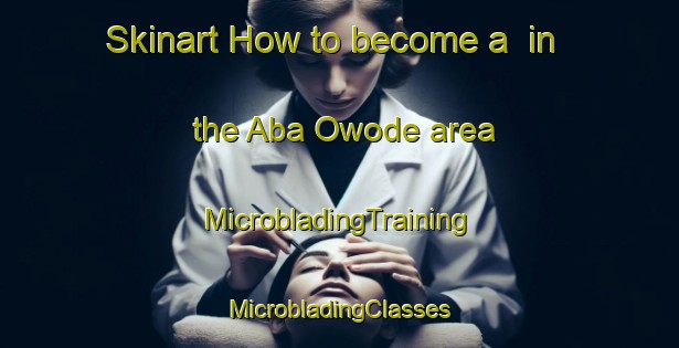 Skinart How to become a  in the Aba Owode area | #MicrobladingTraining #MicrobladingClasses #SkinartTraining-Nigeria