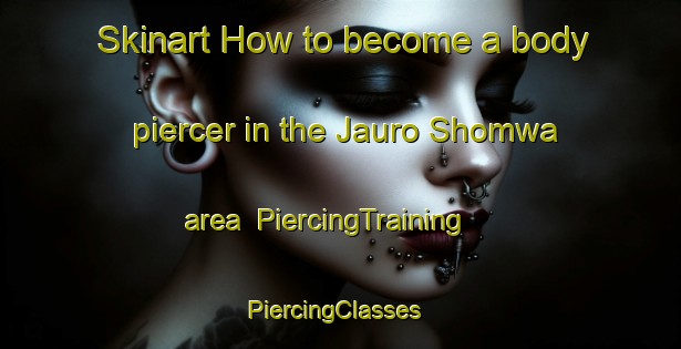 Skinart How to become a body piercer in the Jauro Shomwa area | PiercingTraining | PiercingClasses | SkinartTraining-Nigeria