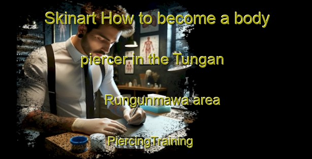 Skinart How to become a body piercer in the Tungan Rungunmawa area | PiercingTraining | PiercingClasses | SkinartTraining-Nigeria