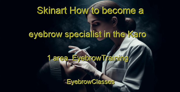 Skinart How to become a eyebrow specialist in the Karo 1 area | EyebrowTraining | EyebrowClasses | SkinartTraining-Nigeria