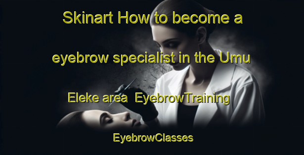 Skinart How to become a eyebrow specialist in the Umu Eleke area | EyebrowTraining | EyebrowClasses | SkinartTraining-Nigeria