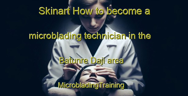 Skinart How to become a microblading technician in the Batunre Daji area | MicrobladingTraining | MicrobladingClasses | SkinartTraining-Nigeria