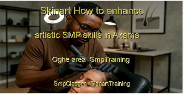 Skinart How to enhance artistic SMP skills in Akama Oghe area | SmpTraining | SmpClasses | SkinartTraining-Nigeria