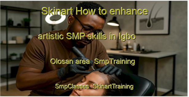 Skinart How to enhance artistic SMP skills in Igbo Olosan area | SmpTraining | SmpClasses | SkinartTraining-Nigeria