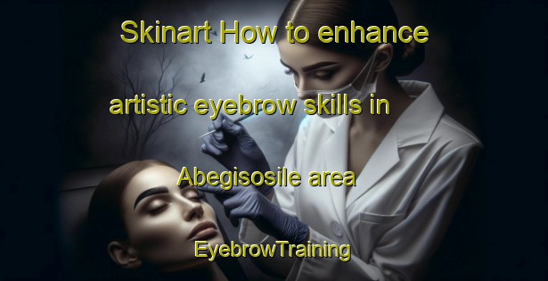 Skinart How to enhance artistic eyebrow skills in Abegisosile area | EyebrowTraining | EyebrowClasses | SkinartTraining-Nigeria
