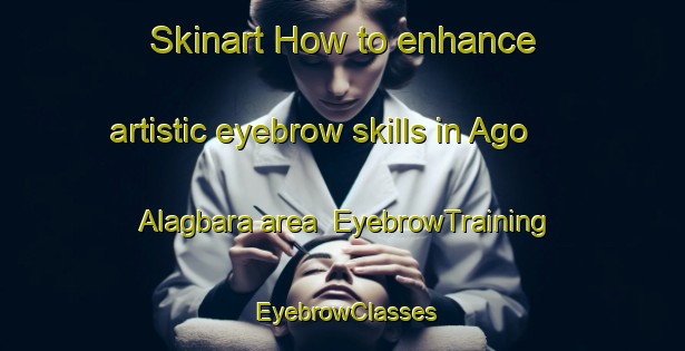 Skinart How to enhance artistic eyebrow skills in Ago Alagbara area | EyebrowTraining | EyebrowClasses | SkinartTraining-Nigeria