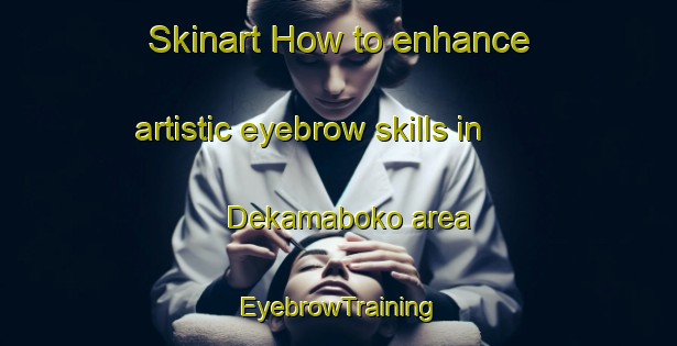 Skinart How to enhance artistic eyebrow skills in Dekamaboko area | EyebrowTraining | EyebrowClasses | SkinartTraining-Nigeria