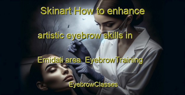 Skinart How to enhance artistic eyebrow skills in Emidati area | EyebrowTraining | EyebrowClasses | SkinartTraining-Nigeria
