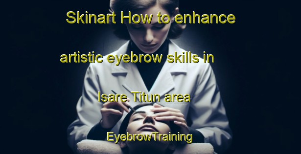 Skinart How to enhance artistic eyebrow skills in Isare Titun area | EyebrowTraining | EyebrowClasses | SkinartTraining-Nigeria