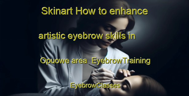 Skinart How to enhance artistic eyebrow skills in Opuowe area | EyebrowTraining | EyebrowClasses | SkinartTraining-Nigeria