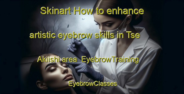 Skinart How to enhance artistic eyebrow skills in Tse Akiishi area | EyebrowTraining | EyebrowClasses | SkinartTraining-Nigeria