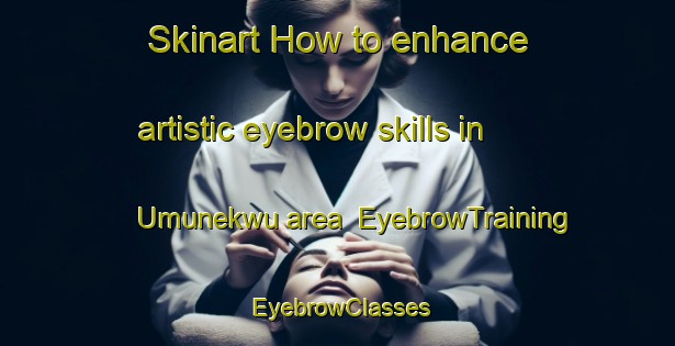 Skinart How to enhance artistic eyebrow skills in Umunekwu area | EyebrowTraining | EyebrowClasses | SkinartTraining-Nigeria