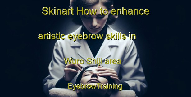 Skinart How to enhance artistic eyebrow skills in Wuro Shiji area | EyebrowTraining | EyebrowClasses | SkinartTraining-Nigeria