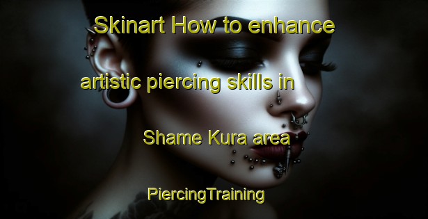 Skinart How to enhance artistic piercing skills in Shame Kura area | PiercingTraining | PiercingClasses | SkinartTraining-Nigeria