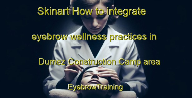 Skinart How to integrate eyebrow wellness practices in Dumez Construction Camp area | EyebrowTraining | EyebrowClasses | SkinartTraining-Nigeria