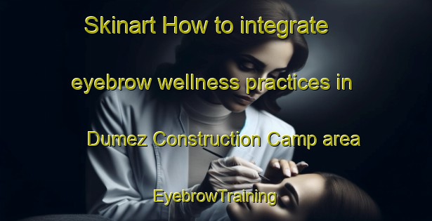 Skinart How to integrate eyebrow wellness practices in Dumez Construction Camp area | EyebrowTraining | EyebrowClasses | SkinartTraining-Nigeria