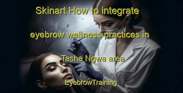 Skinart How to integrate eyebrow wellness practices in Tasha Ngwa area | EyebrowTraining | EyebrowClasses | SkinartTraining-Nigeria