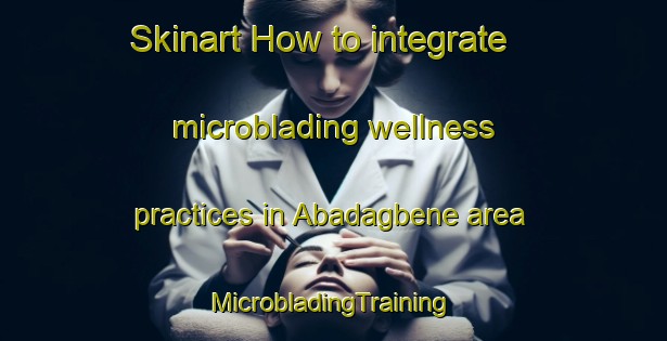 Skinart How to integrate microblading wellness practices in Abadagbene area | #MicrobladingTraining #MicrobladingClasses #SkinartTraining-Nigeria