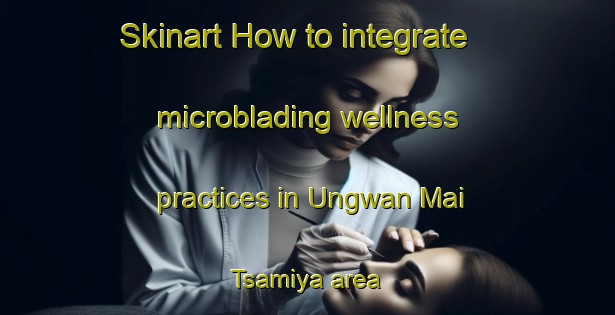 Skinart How to integrate microblading wellness practices in Ungwan Mai Tsamiya area | MicrobladingTraining | MicrobladingClasses | SkinartTraining-Nigeria