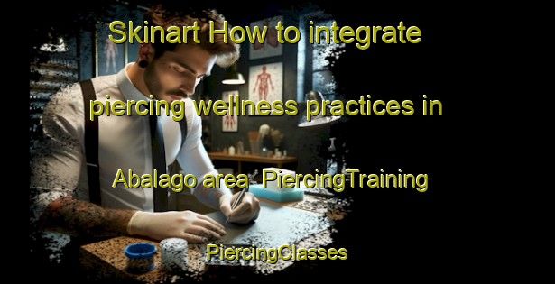 Skinart How to integrate piercing wellness practices in Abalago area | #PiercingTraining #PiercingClasses #SkinartTraining-Nigeria