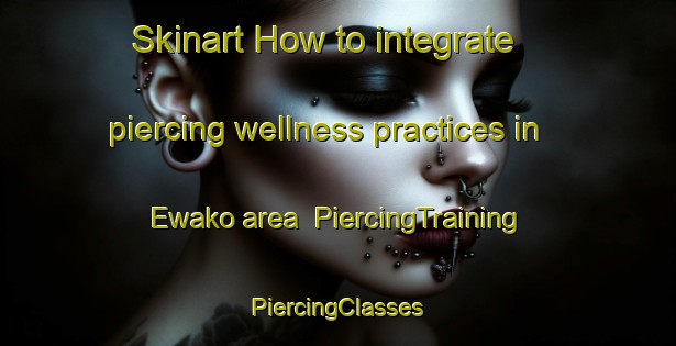 Skinart How to integrate piercing wellness practices in Ewako area | #PiercingTraining #PiercingClasses #SkinartTraining-Nigeria