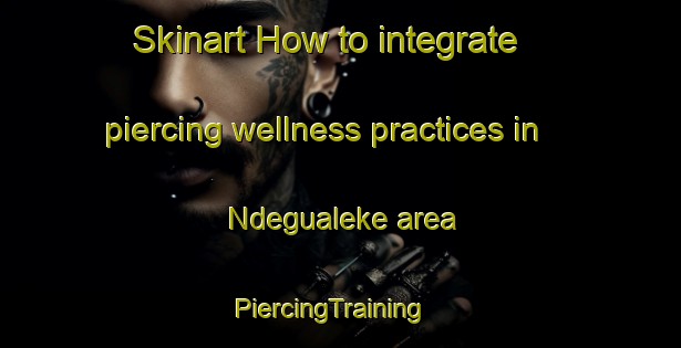 Skinart How to integrate piercing wellness practices in Ndegualeke area | PiercingTraining | PiercingClasses | SkinartTraining-Nigeria