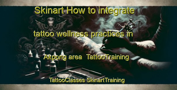 Skinart How to integrate tattoo wellness practices in Akpong area | #TattooTraining #TattooClasses #SkinartTraining-Nigeria