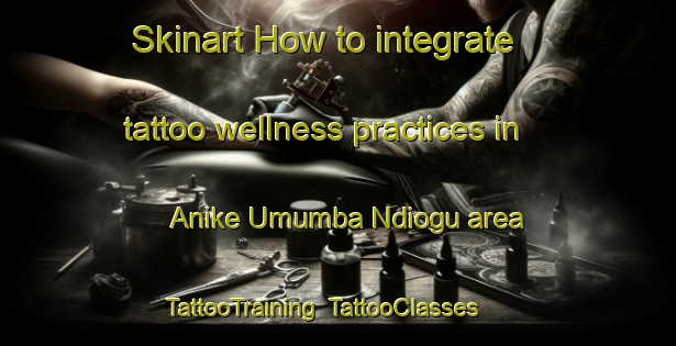 Skinart How to integrate tattoo wellness practices in Anike Umumba Ndiogu area | TattooTraining | TattooClasses | SkinartTraining-Nigeria