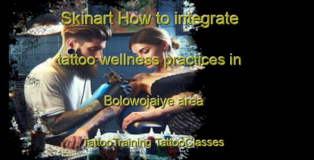 Skinart How to integrate tattoo wellness practices in Bolowojaiye area | #TattooTraining #TattooClasses #SkinartTraining-Nigeria