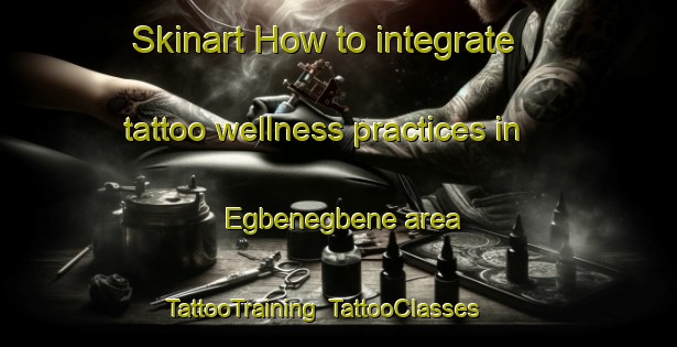 Skinart How to integrate tattoo wellness practices in Egbenegbene area | TattooTraining | TattooClasses | SkinartTraining-Nigeria