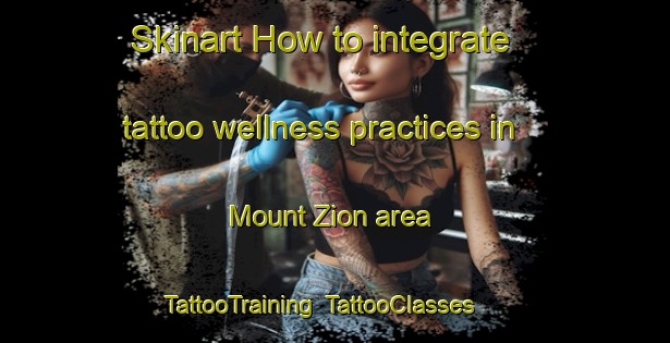 Skinart How to integrate tattoo wellness practices in Mount Zion area | TattooTraining | TattooClasses | SkinartTraining-Nigeria