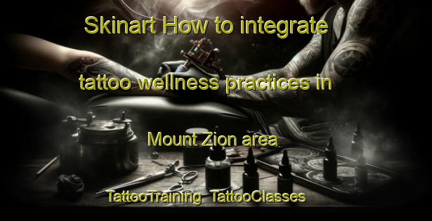 Skinart How to integrate tattoo wellness practices in Mount Zion area | TattooTraining | TattooClasses | SkinartTraining-Nigeria