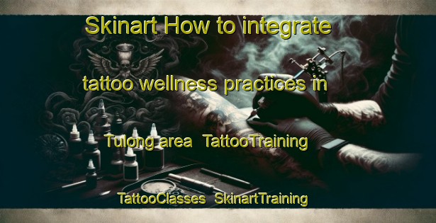 Skinart How to integrate tattoo wellness practices in Tulong area | TattooTraining | TattooClasses | SkinartTraining-Nigeria