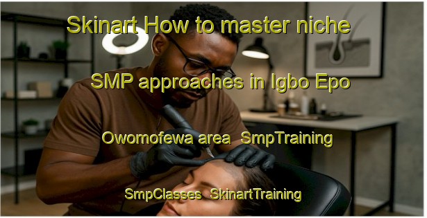 Skinart How to master niche SMP approaches in Igbo Epo Owomofewa area | SmpTraining | SmpClasses | SkinartTraining-Nigeria