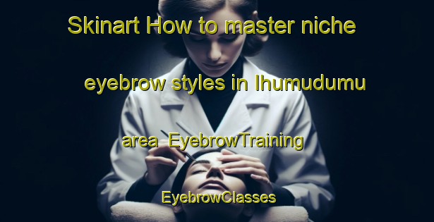 Skinart How to master niche eyebrow styles in Ihumudumu area | EyebrowTraining | EyebrowClasses | SkinartTraining-Nigeria