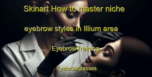 Skinart How to master niche eyebrow styles in Illium area | EyebrowTraining | EyebrowClasses | SkinartTraining-Nigeria