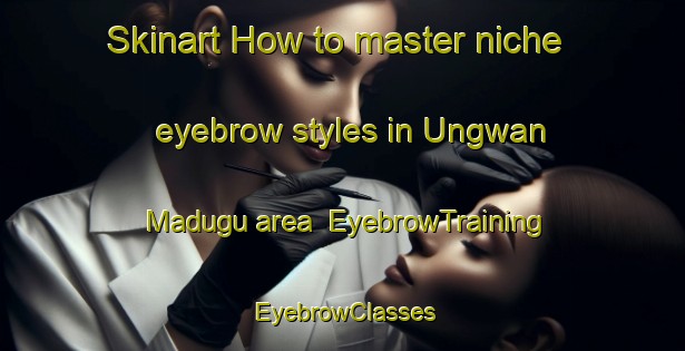 Skinart How to master niche eyebrow styles in Ungwan Madugu area | EyebrowTraining | EyebrowClasses | SkinartTraining-Nigeria