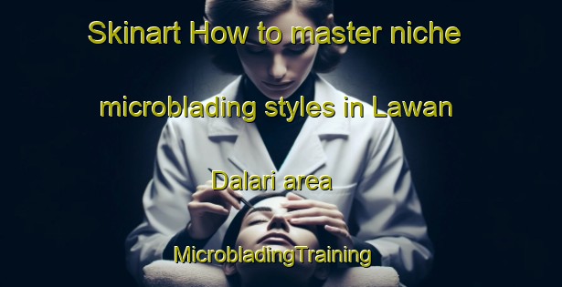 Skinart How to master niche microblading styles in Lawan Dalari area | MicrobladingTraining | MicrobladingClasses | SkinartTraining-Nigeria