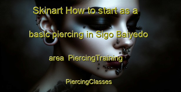 Skinart How to start as a basic piercing in Sigo Baiyedo area | PiercingTraining | PiercingClasses | SkinartTraining-Nigeria