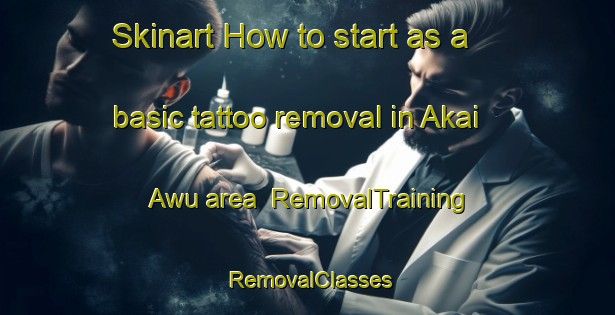 Skinart How to start as a basic tattoo removal in Akai Awu area | RemovalTraining | RemovalClasses | SkinartTraining-Nigeria