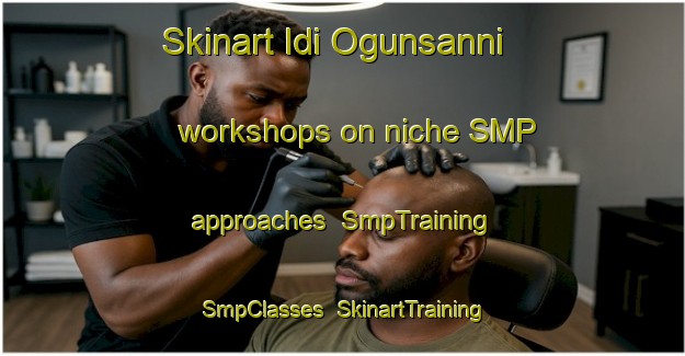 Skinart Idi Ogunsanni workshops on niche SMP approaches | SmpTraining | SmpClasses | SkinartTraining-Nigeria