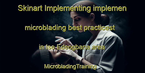 Skinart Implementing implemen microblading best practicest in Ise Edeogbana area | MicrobladingTraining | MicrobladingClasses | SkinartTraining-Nigeria