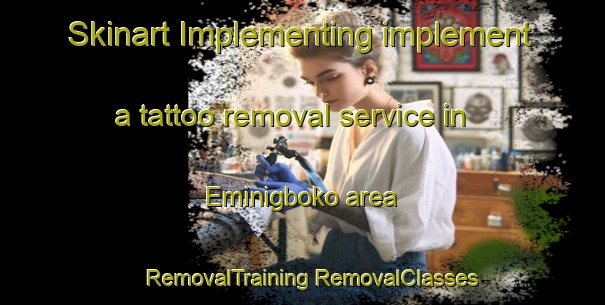 Skinart Implementing implement a tattoo removal service in Eminigboko area | #RemovalTraining #RemovalClasses #SkinartTraining-Nigeria