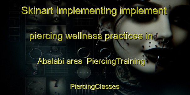 Skinart Implementing implement piercing wellness practices in Abalabi area | #PiercingTraining #PiercingClasses #SkinartTraining-Nigeria