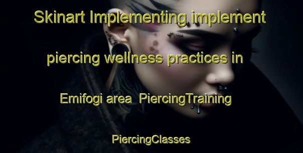 Skinart Implementing implement piercing wellness practices in Emifogi area | #PiercingTraining #PiercingClasses #SkinartTraining-Nigeria