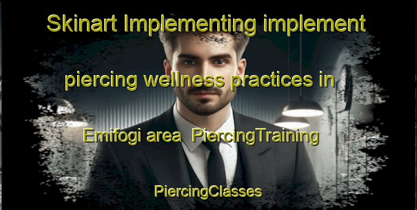 Skinart Implementing implement piercing wellness practices in Emifogi area | #PiercingTraining #PiercingClasses #SkinartTraining-Nigeria