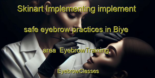 Skinart Implementing implement safe eyebrow practices in Biye area | EyebrowTraining | EyebrowClasses | SkinartTraining-Nigeria